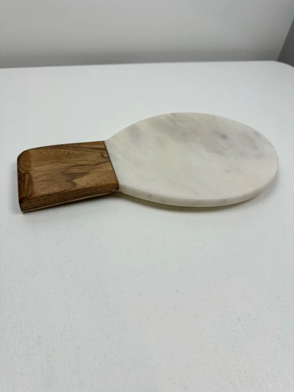 New Marble Spoon Rest With Wooden Handle Kitchen Tool Made in India‎